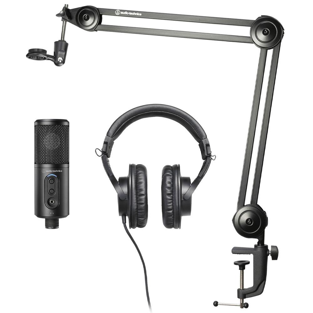 AUDIO TECHNICA CREATOR PACK Yayın, Podcasting ve Oyuncu Kayıt Paketi